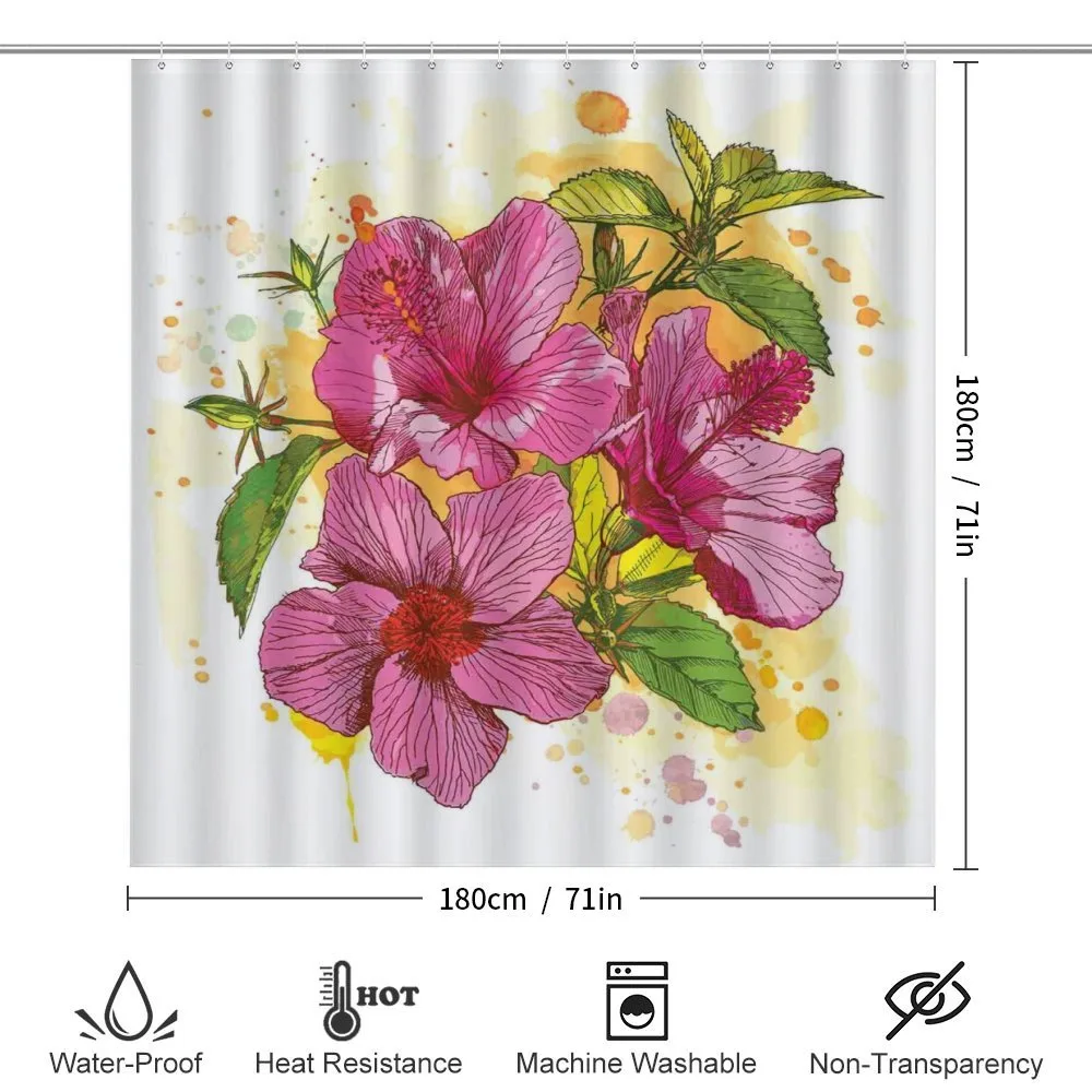 Vibrant Hibiscus Flower — Detail 2