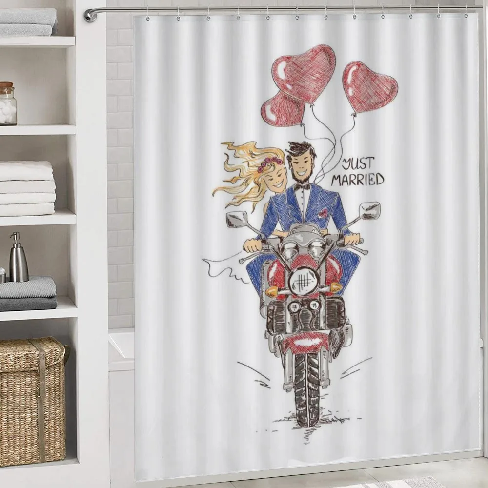 Wedding on Bike — Detail 4