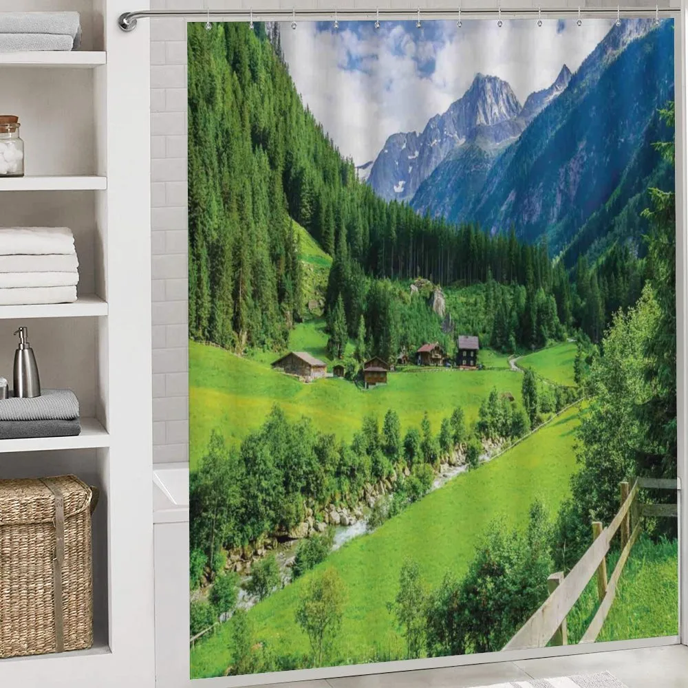 Alpine Scenery Pastoral — Detail 4