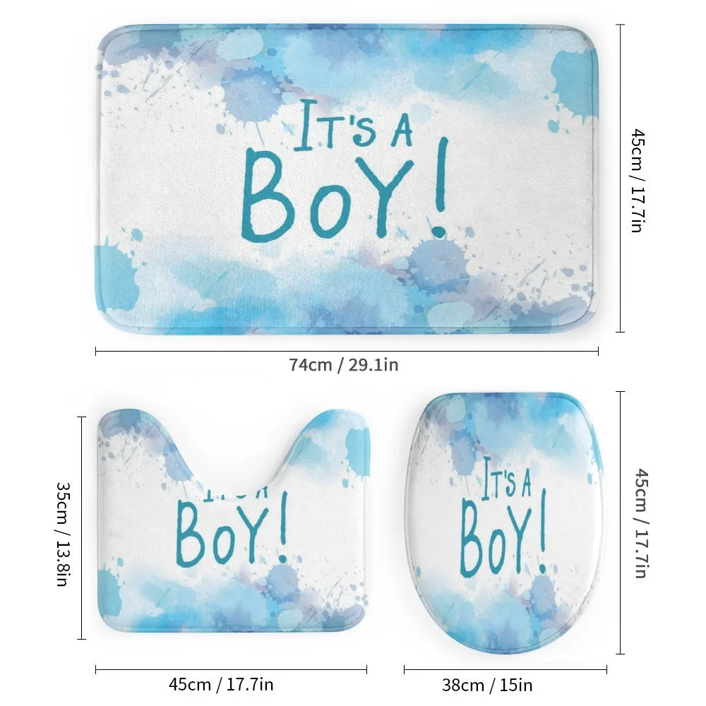 Blue Tones Drops Boy — Detail 1