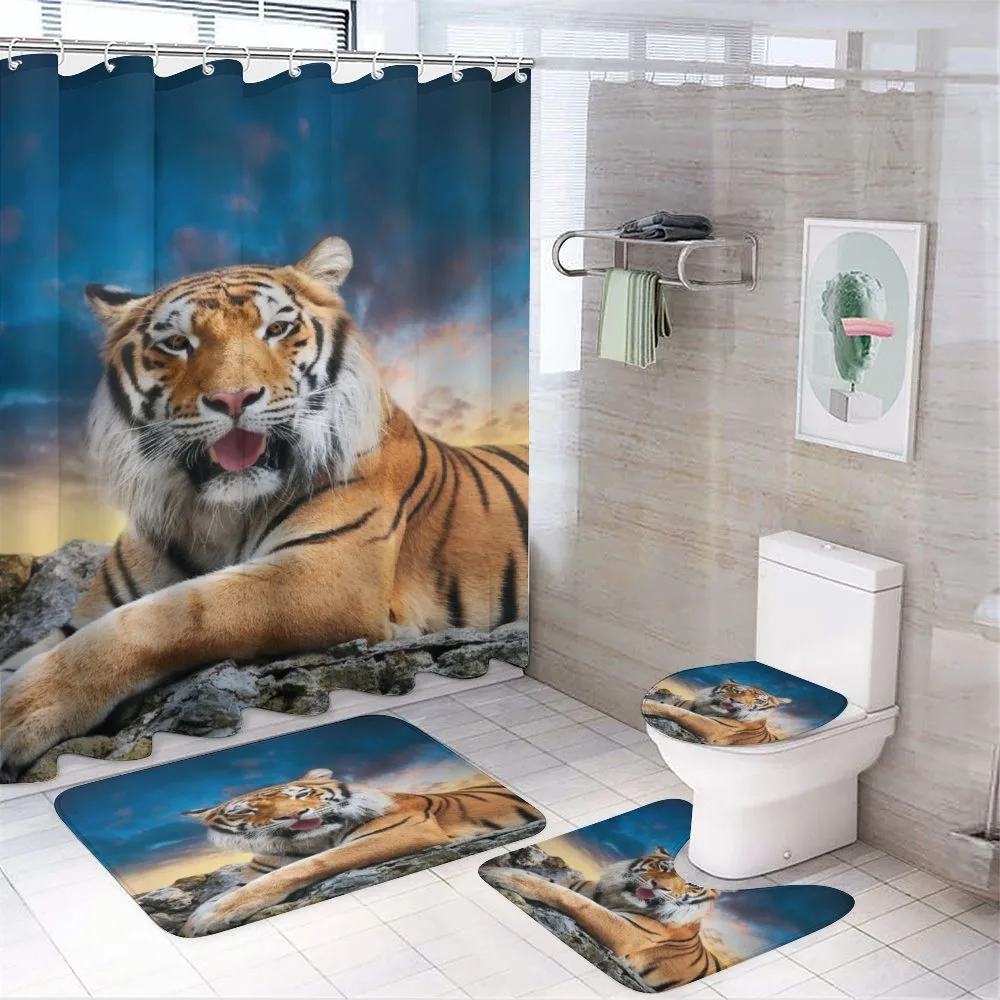 Calm Wild Animal Sunset — Your design
