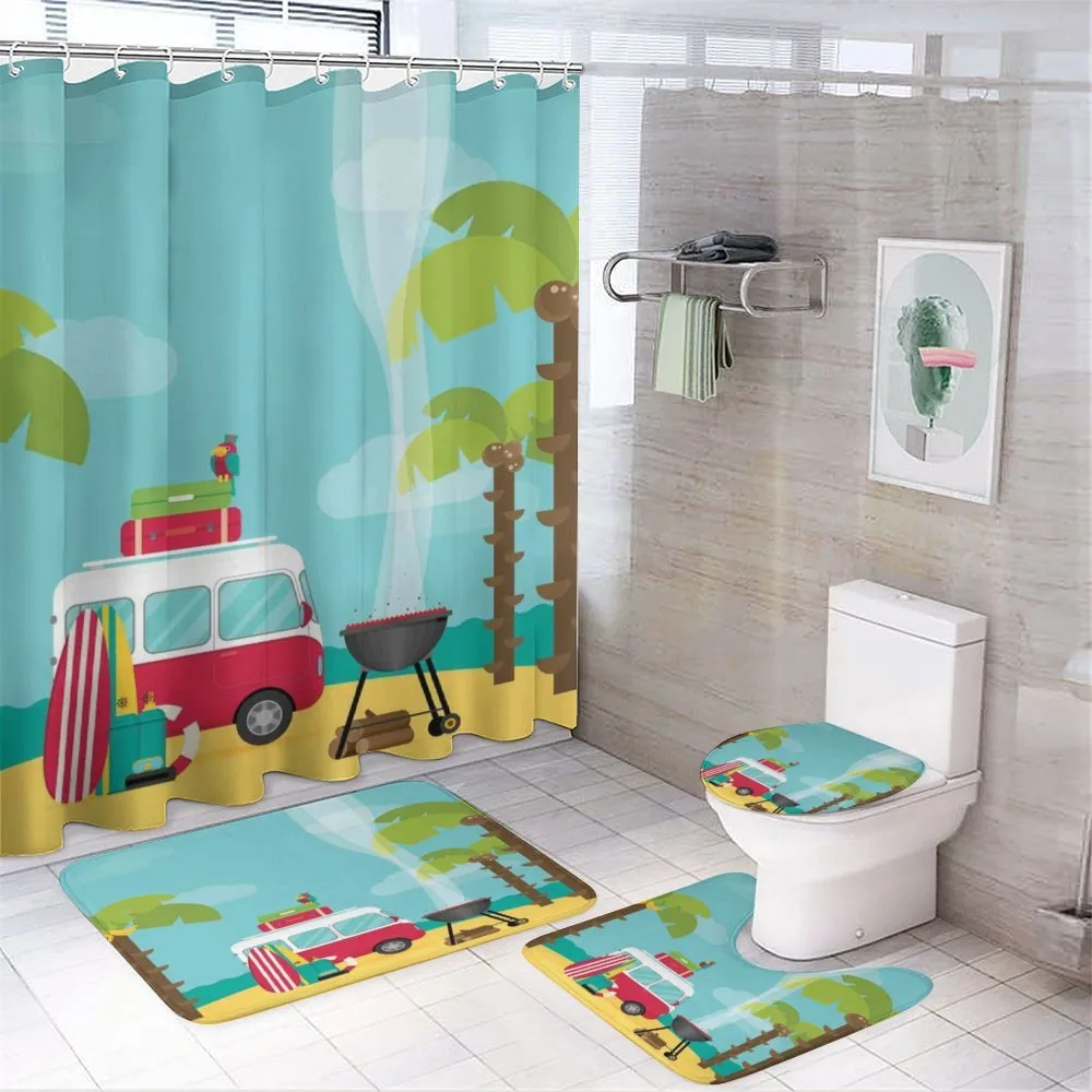 Caravan Camping Beach — Your design