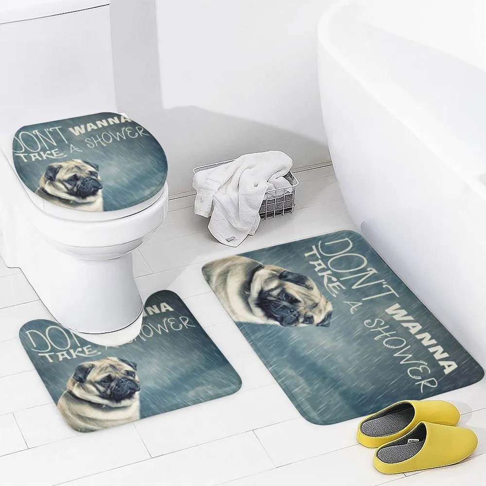 Dont Wanna Take Shower Pug — Detail 3