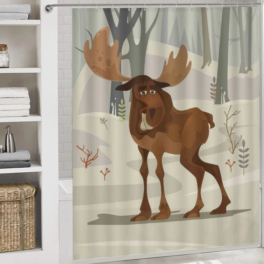 Funny Elk Mascot — Detail 4