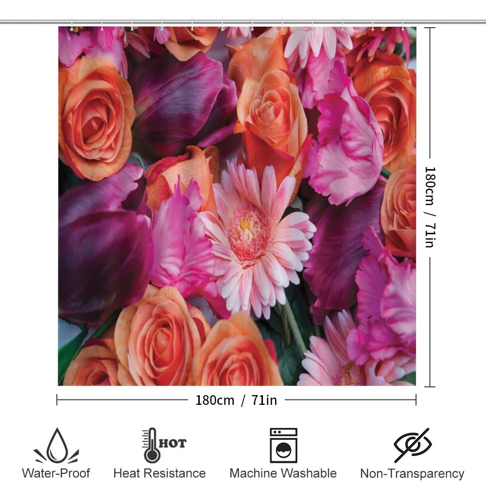 Gerberas Tulips Roses — Detail 2