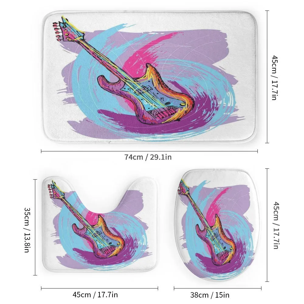 Hand Drawn Guitar Grunge — Detail 1