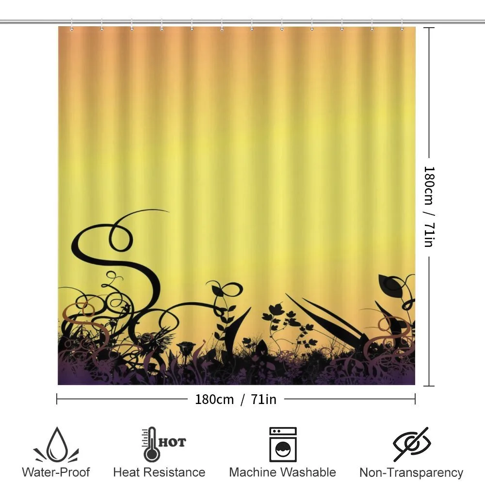 Ombre Sunset Botany — Detail 2