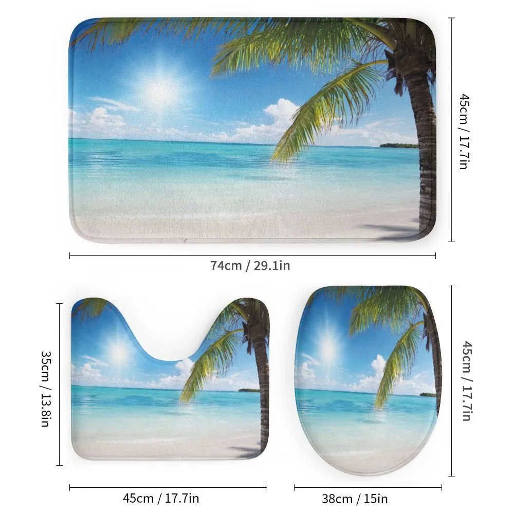Tropical Seashore Palms — Detail 1