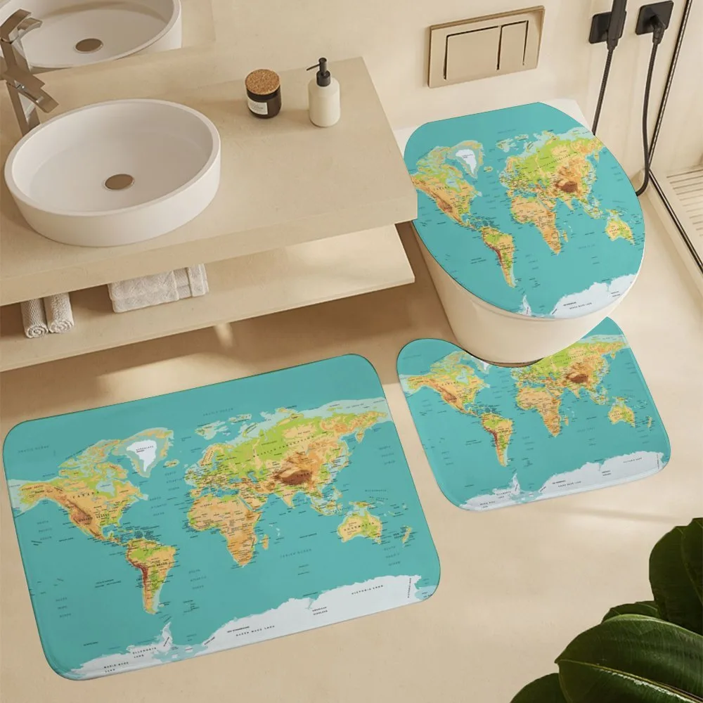 World Geography Continents — Detail 5