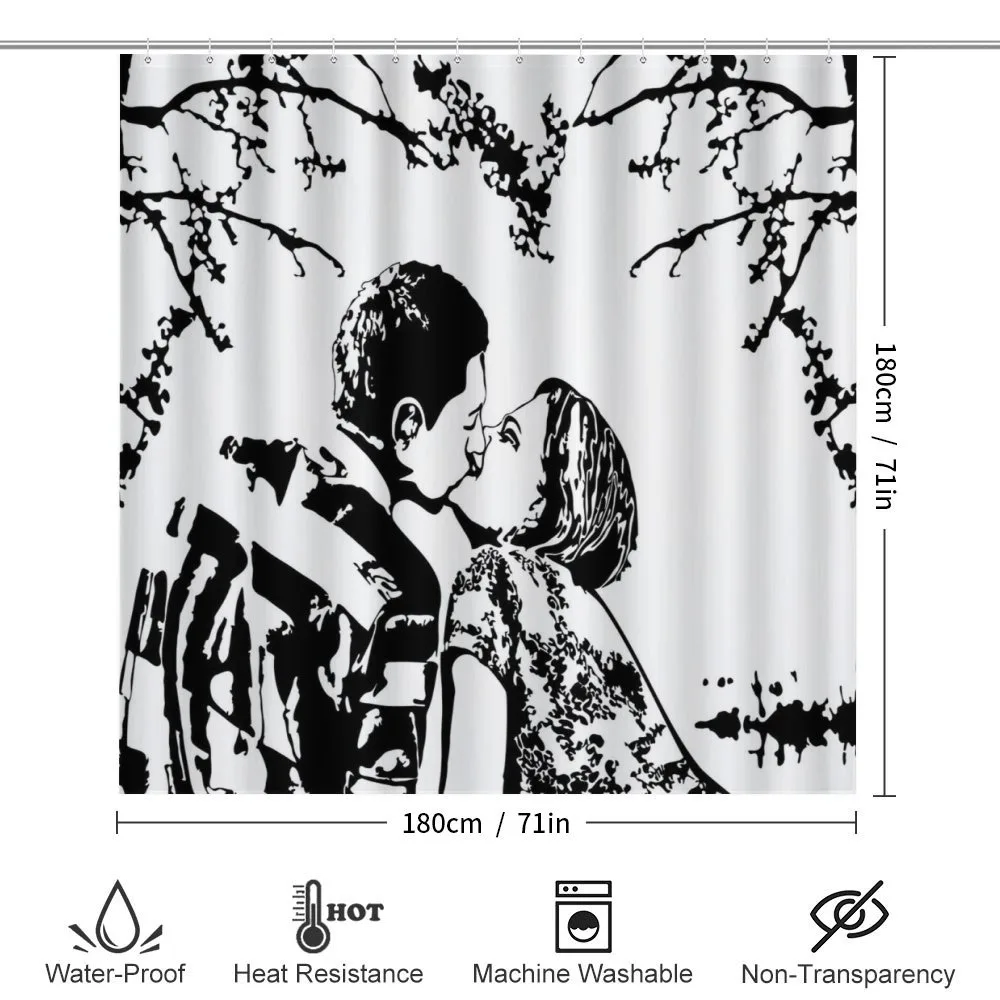 Young Couple in Love Print — Detail 2