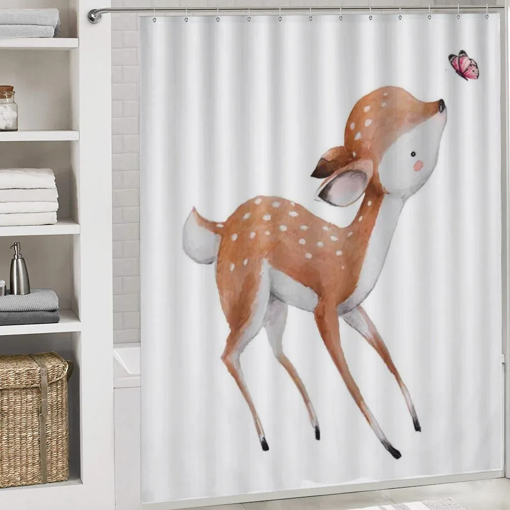 Young Deer and Butterfly — Detail 4