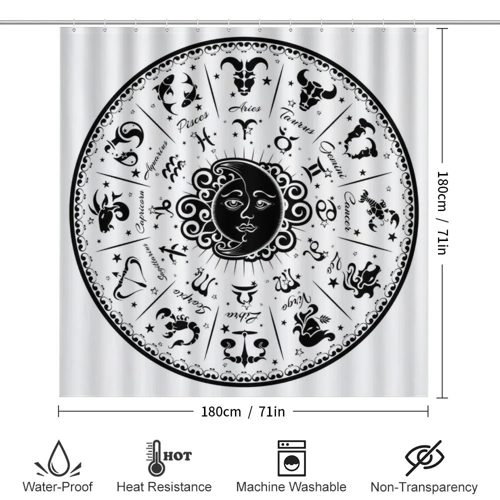 Black White Zodiac — Detail 2