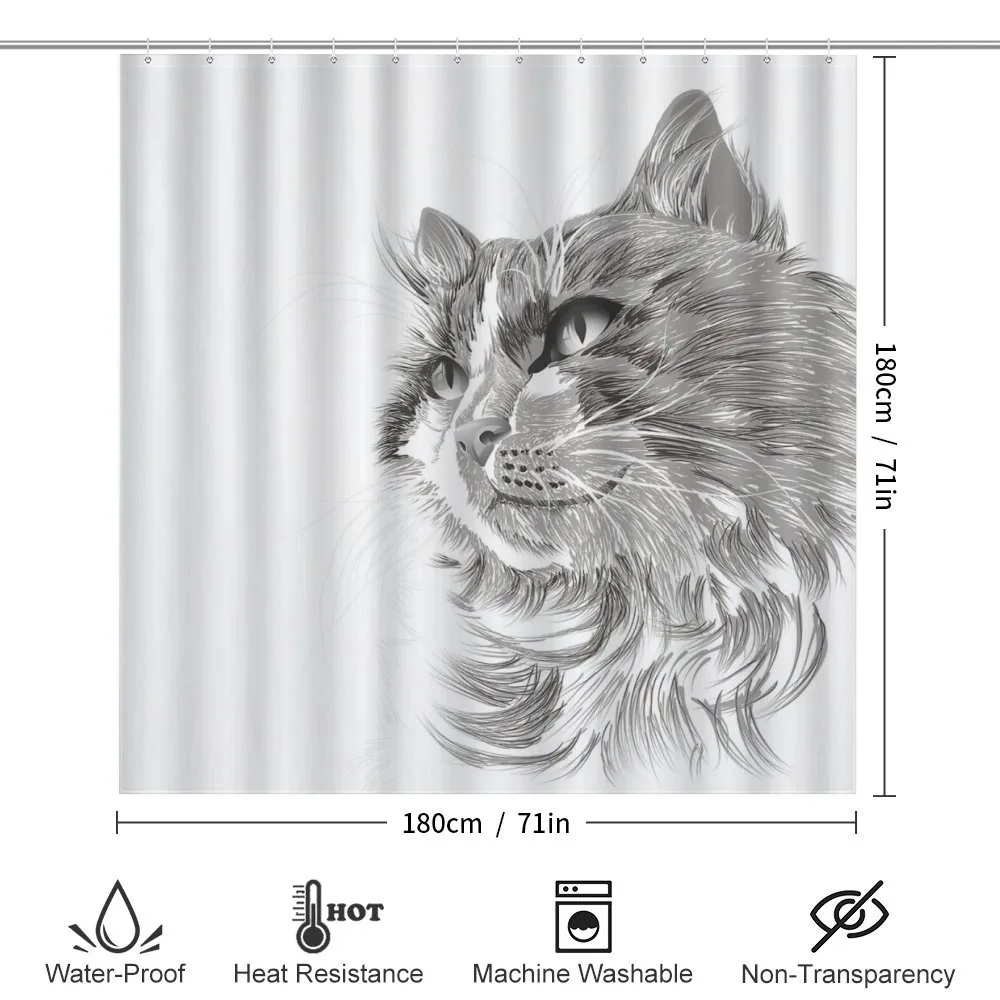 Cat Portrait Kitten — Detail 2