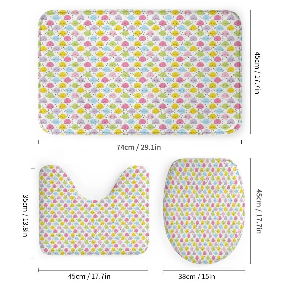 Colorful Happy Eggs and Dots — Detail 1