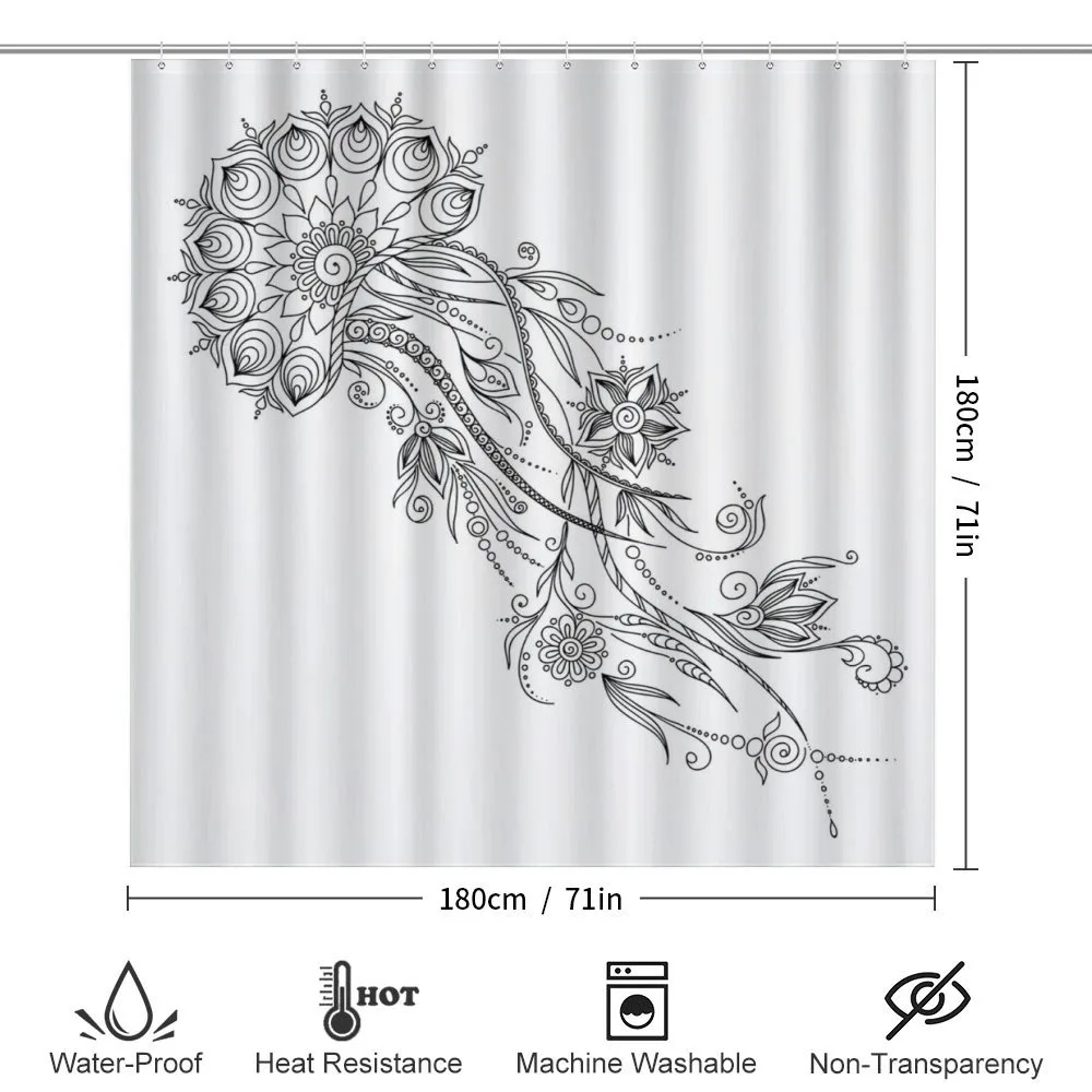 Floral Jellyfish Aquatic — Detail 2