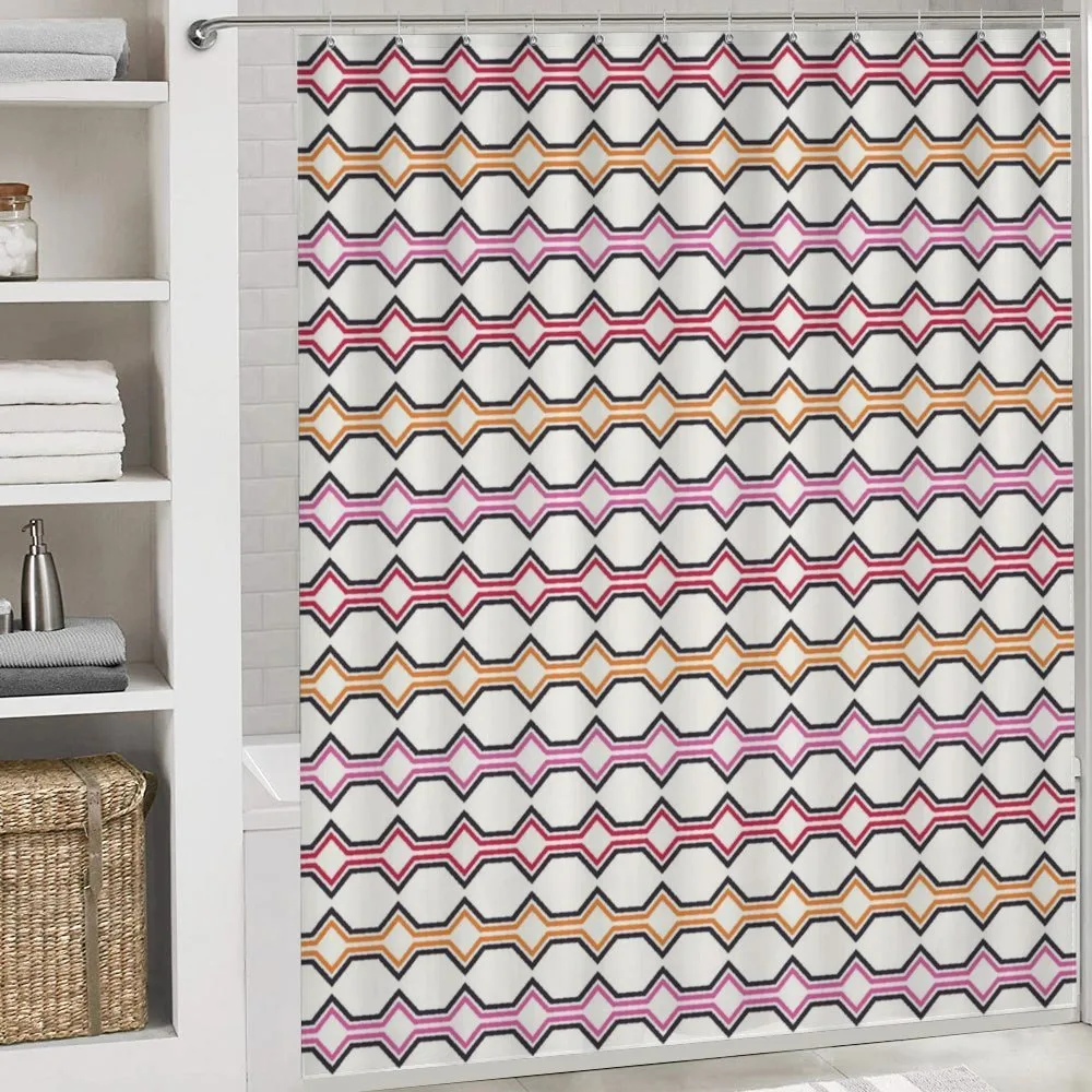Hexagons Warm Tones — Detail 4
