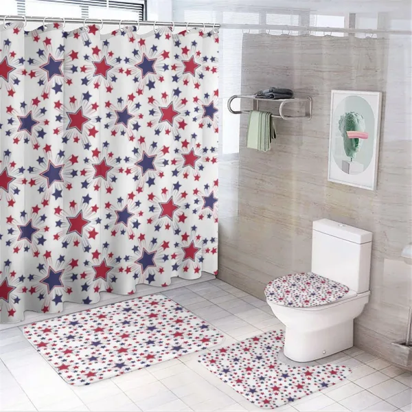 International Festival on a shower curtain