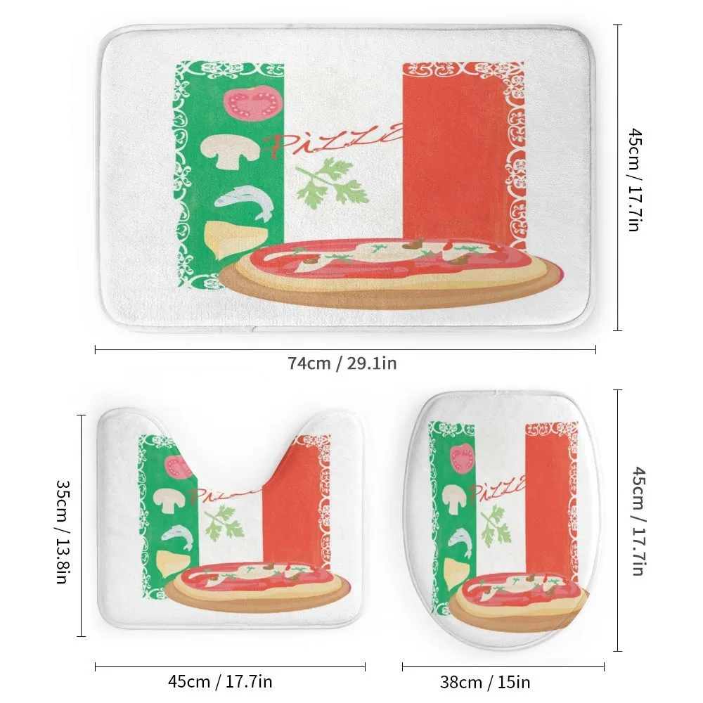 Italian Cuisine and Flag — Detail 1