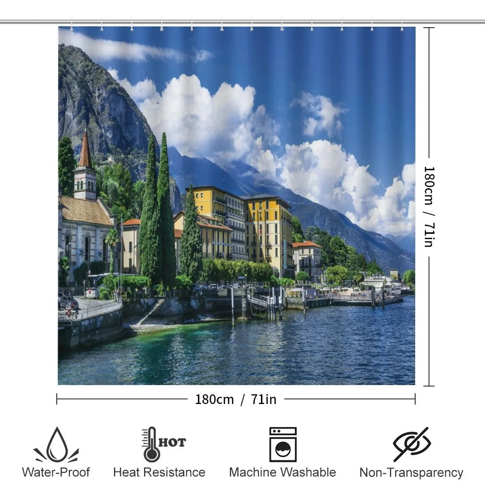 Landscape of Lake Como — Detail 2