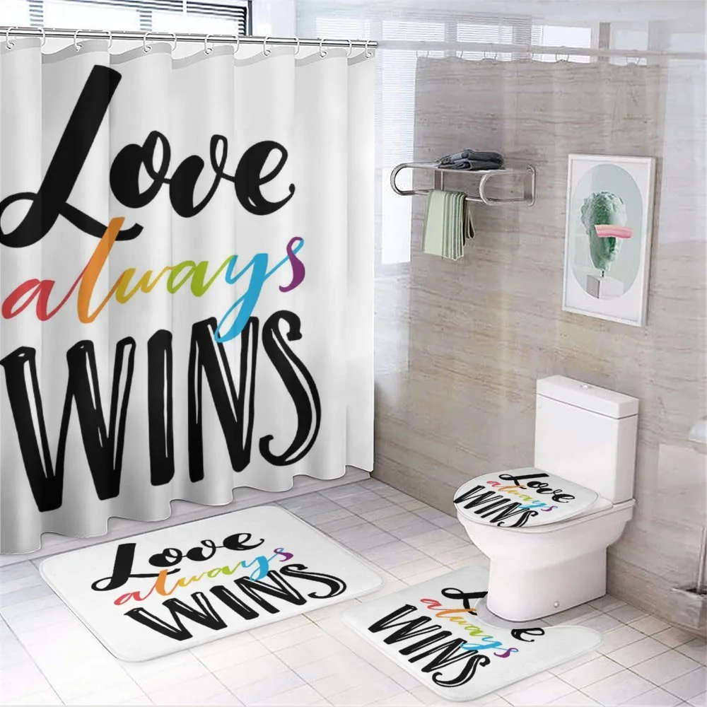 Love Always Wins Phrase — Your design