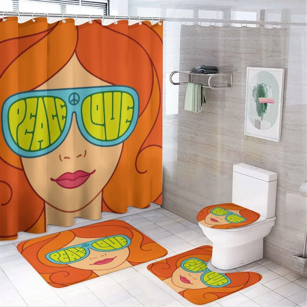 Red Hair Girl Love Peace — Your design