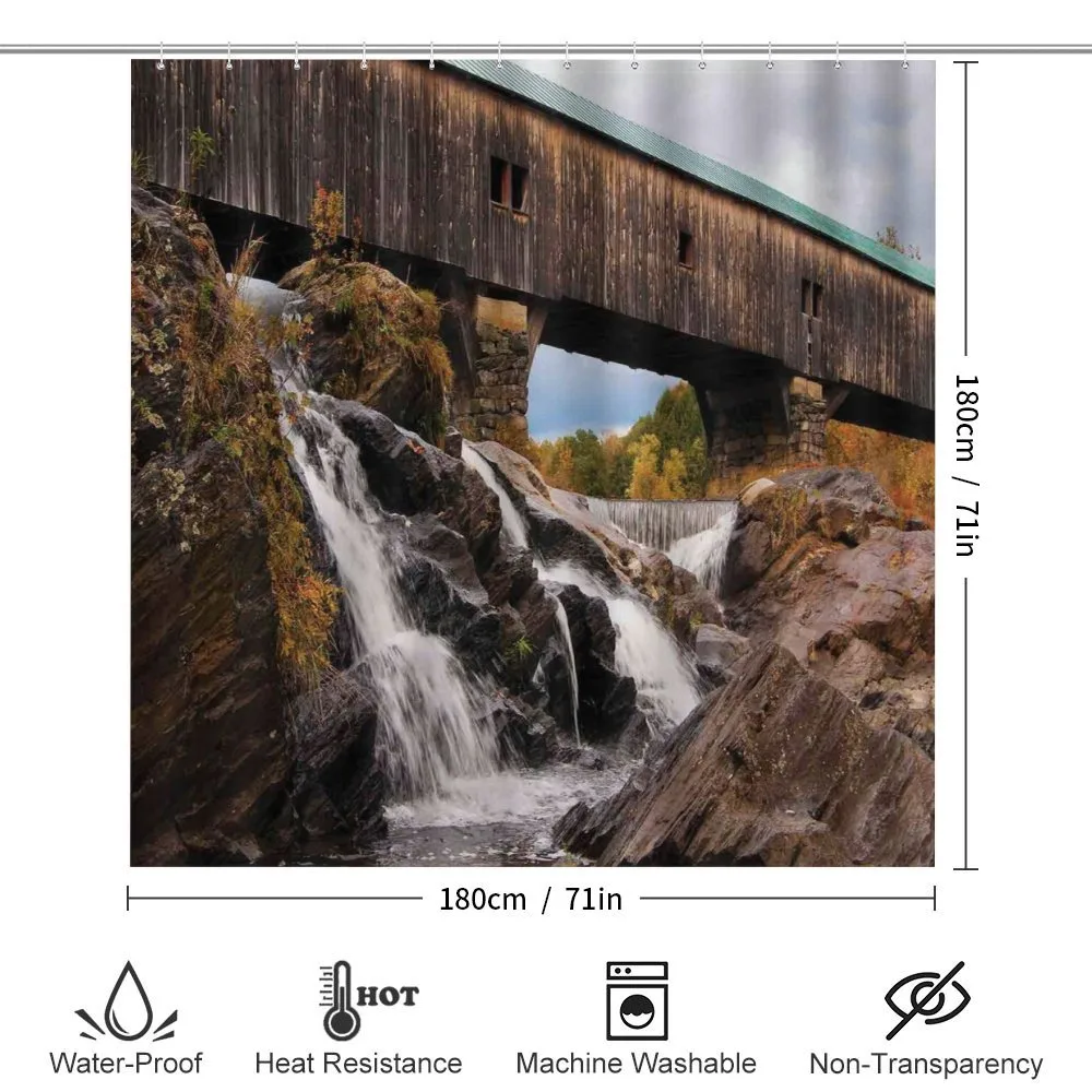 Rustic Oak Bridge — Detail 2