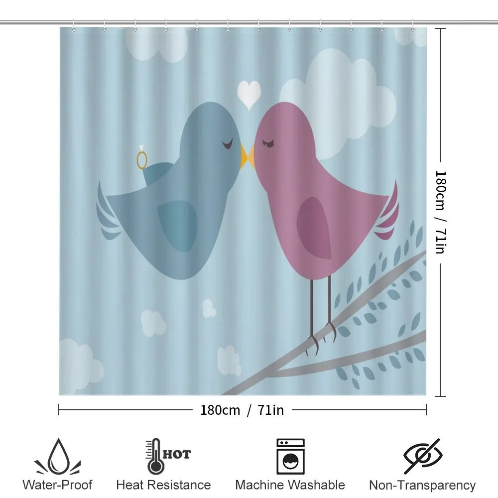 Simple Birds Romance Doodle — Detail 2