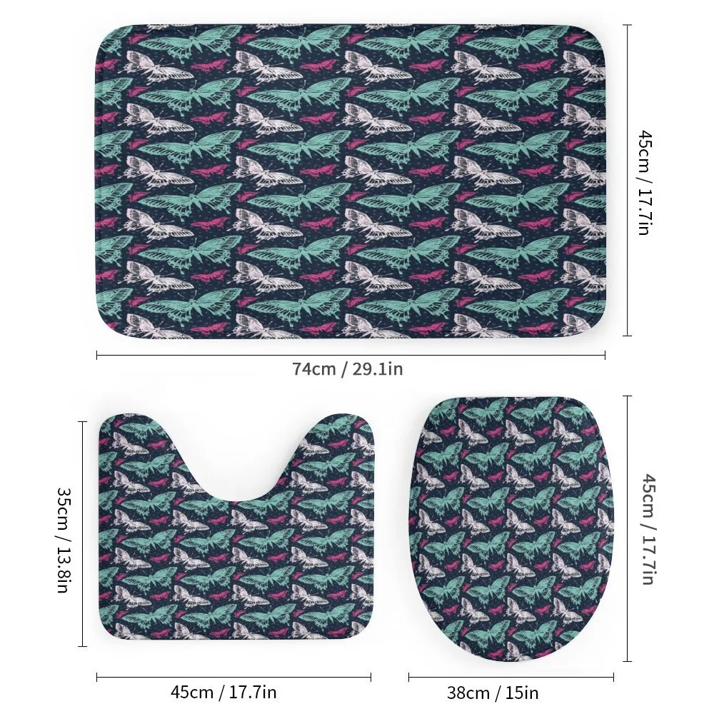 Vivid Butterfly Pattern — Detail 1