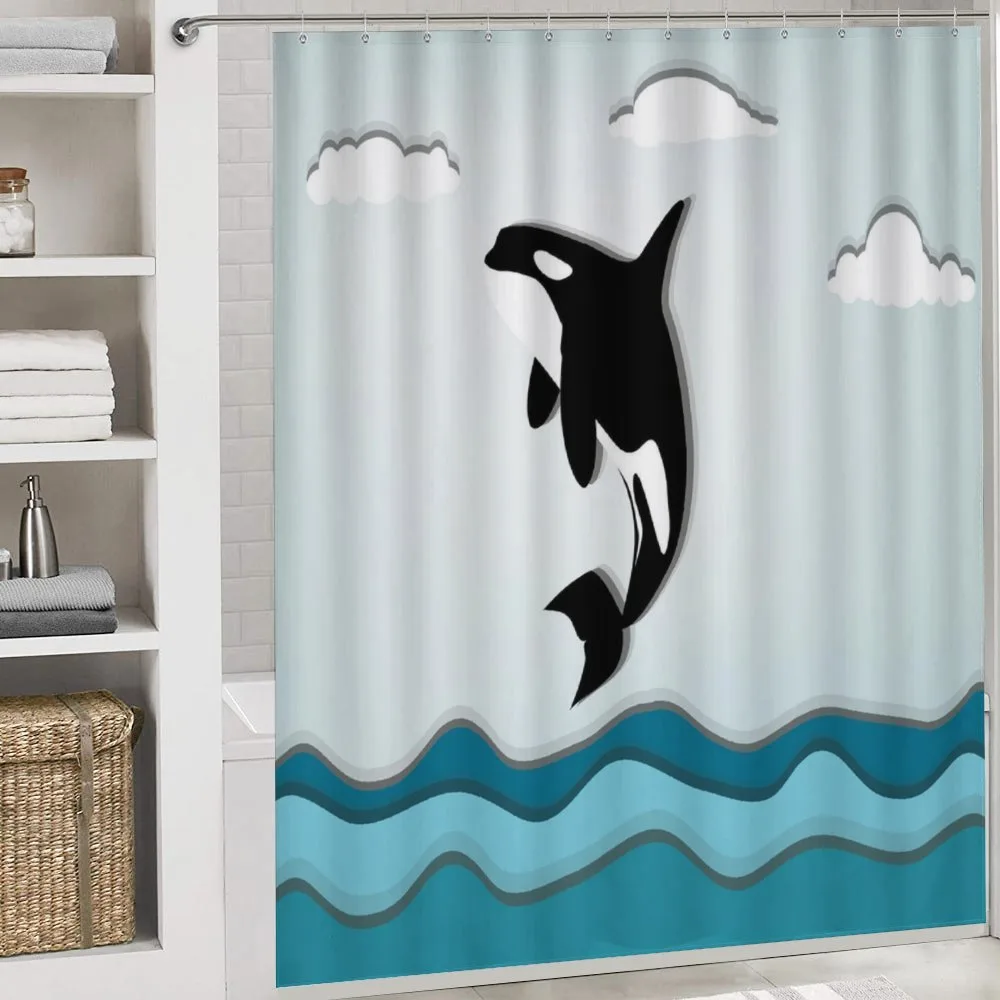 Big Fish on Waves Graphic — Detail 4