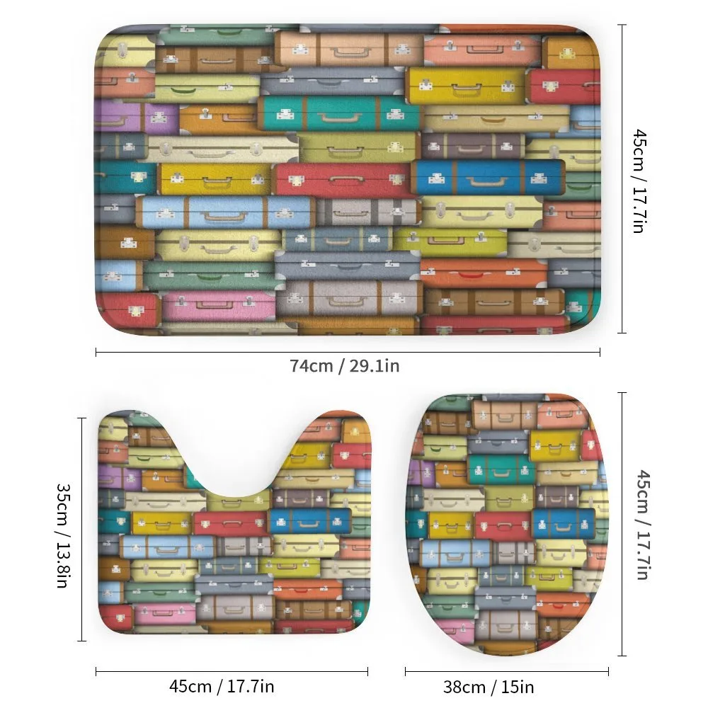 Colored Travel Suitcase — Detail 1