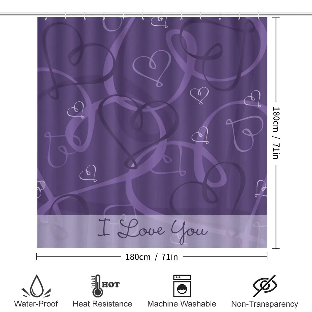 Indigo Purple Hearts — Detail 2