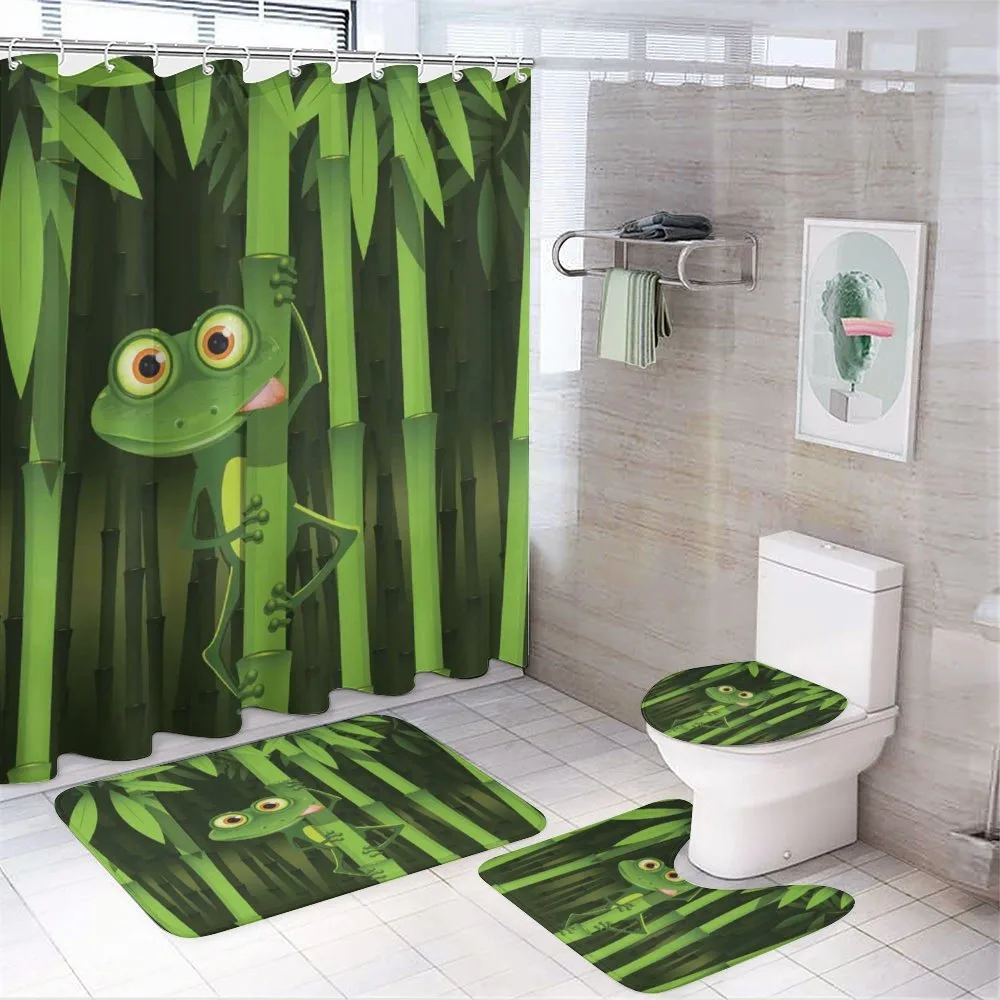 Jungle Trees Fun Frog — Your design