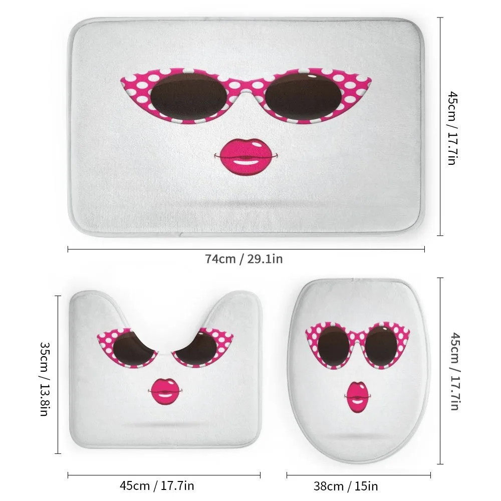 Polka Dot Cat Eye Sunglasses — Detail 1