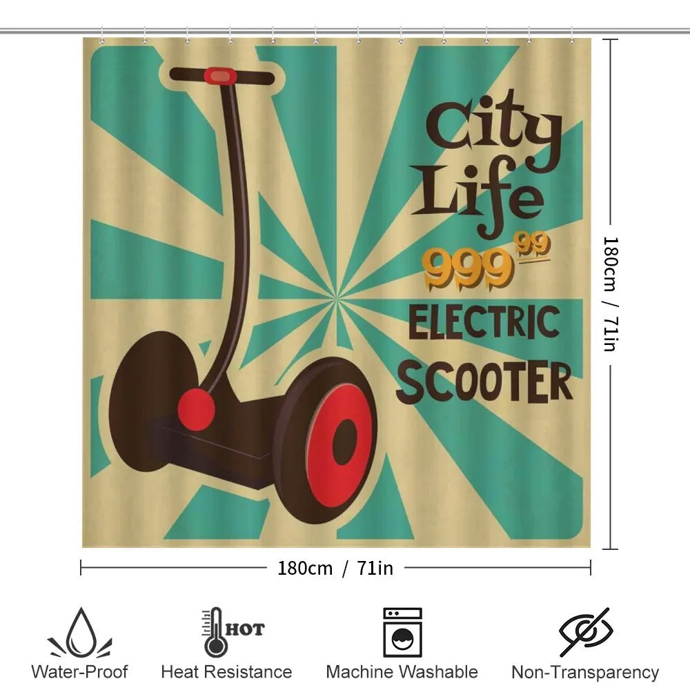 Pop Art Scooter Retro — Detail 2