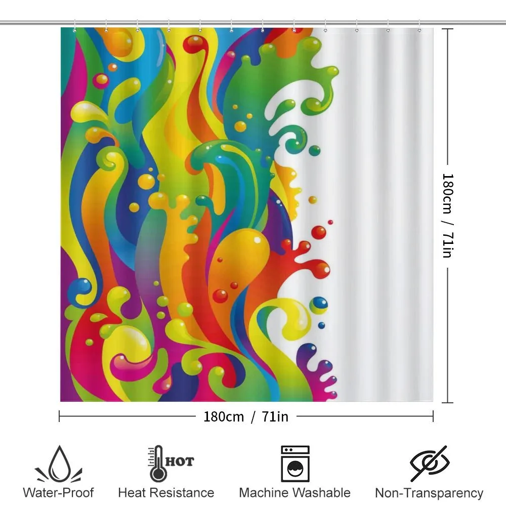 Rainbow Splash — Detail 2