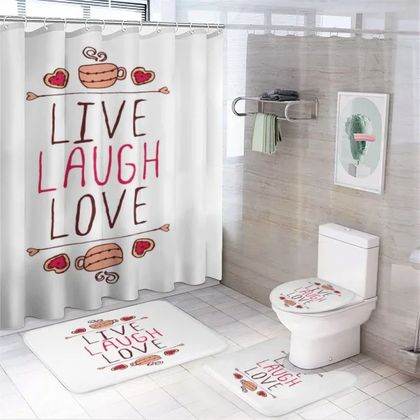 Teacup Cookies on a shower curtain