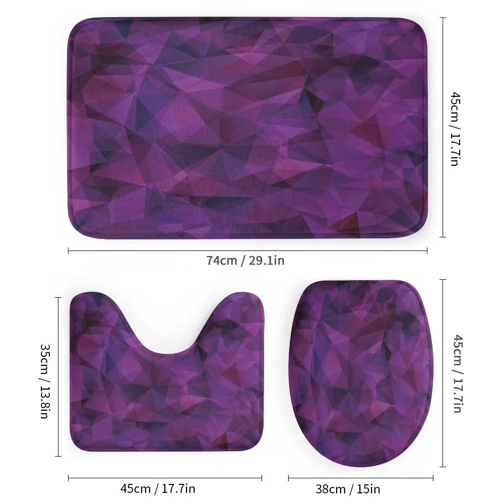Triangle Purple Shape — Detail 1