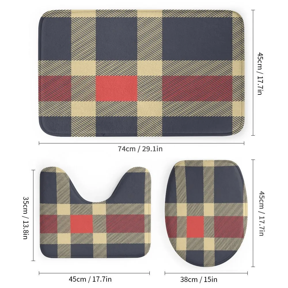 Vintage Plaid Lines — Detail 1