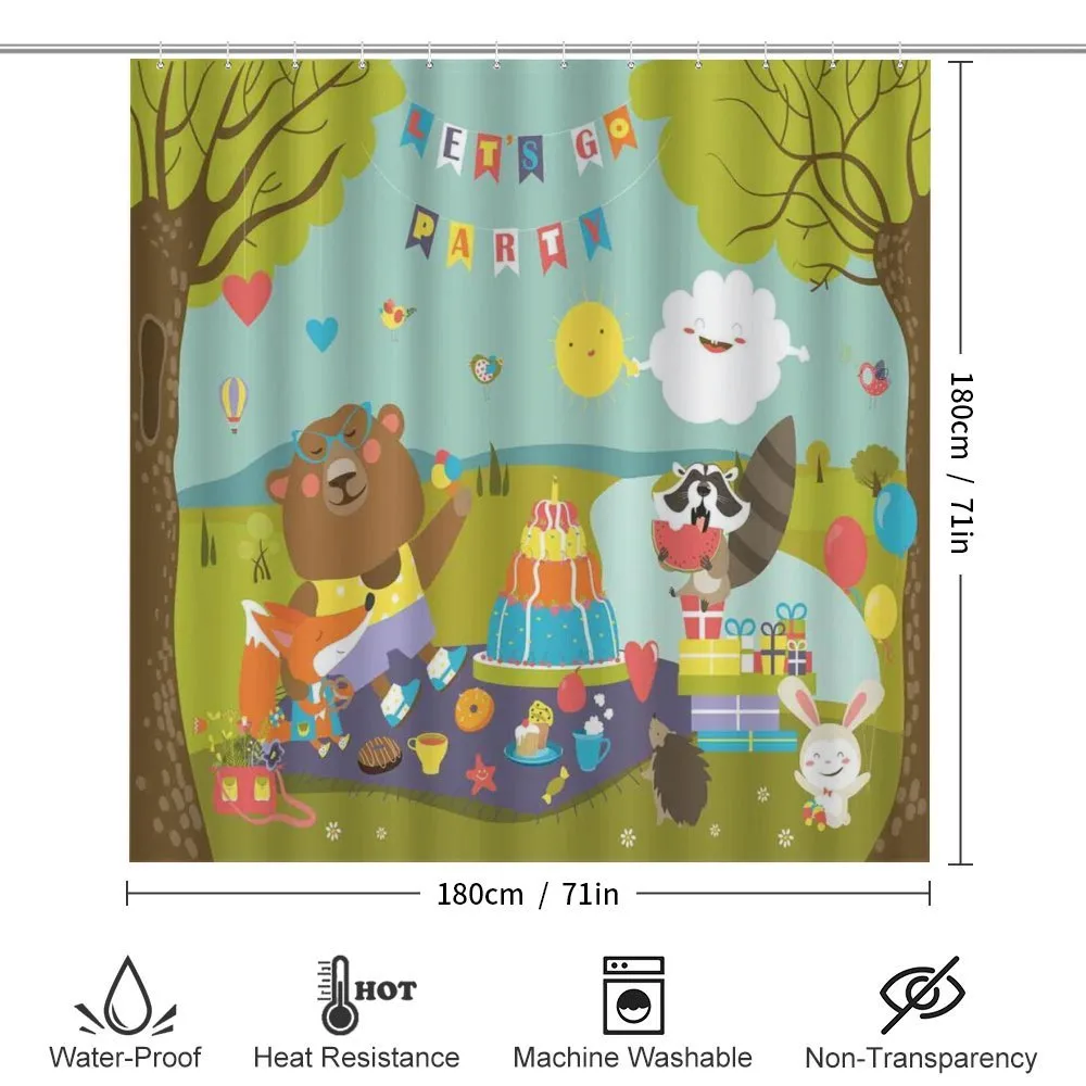 Woodland Party Design — Detail 2