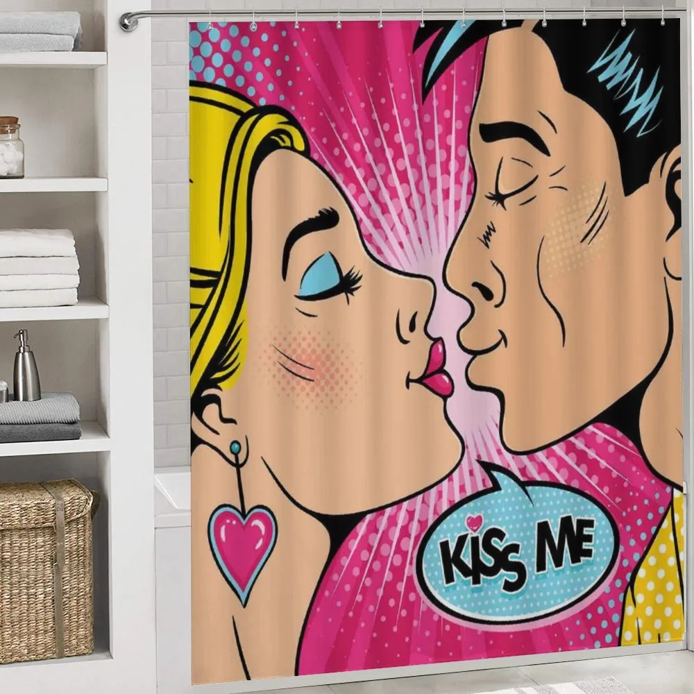 Young Pop Art Couple — Detail 4