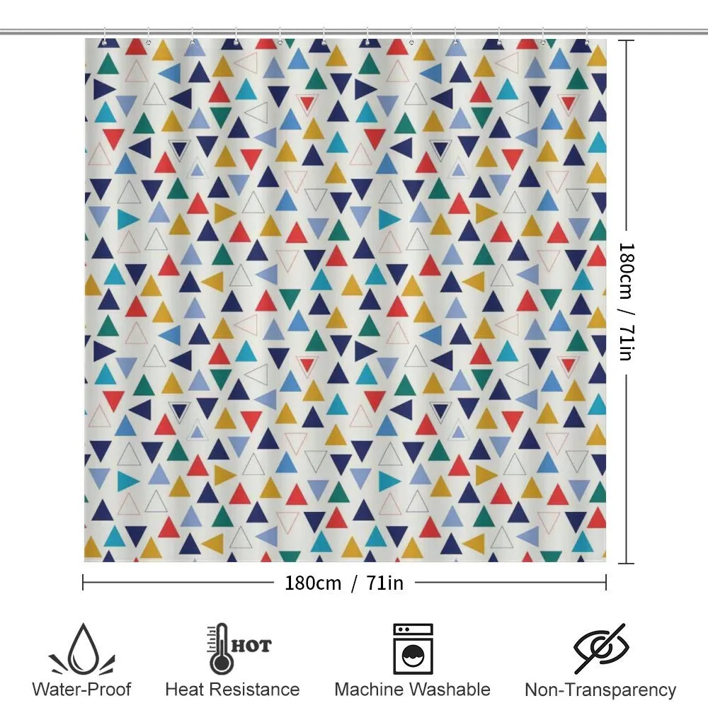Colorful Simple Triangles — Detail 2