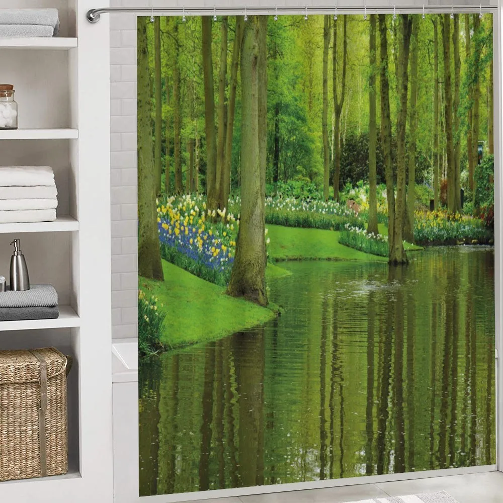 Forest with Lake Botany — Detail 4