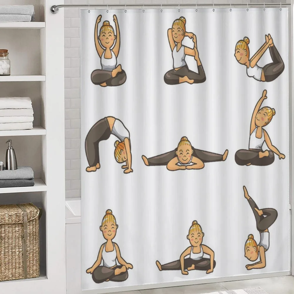 Girl Positions Aerobics — Detail 4