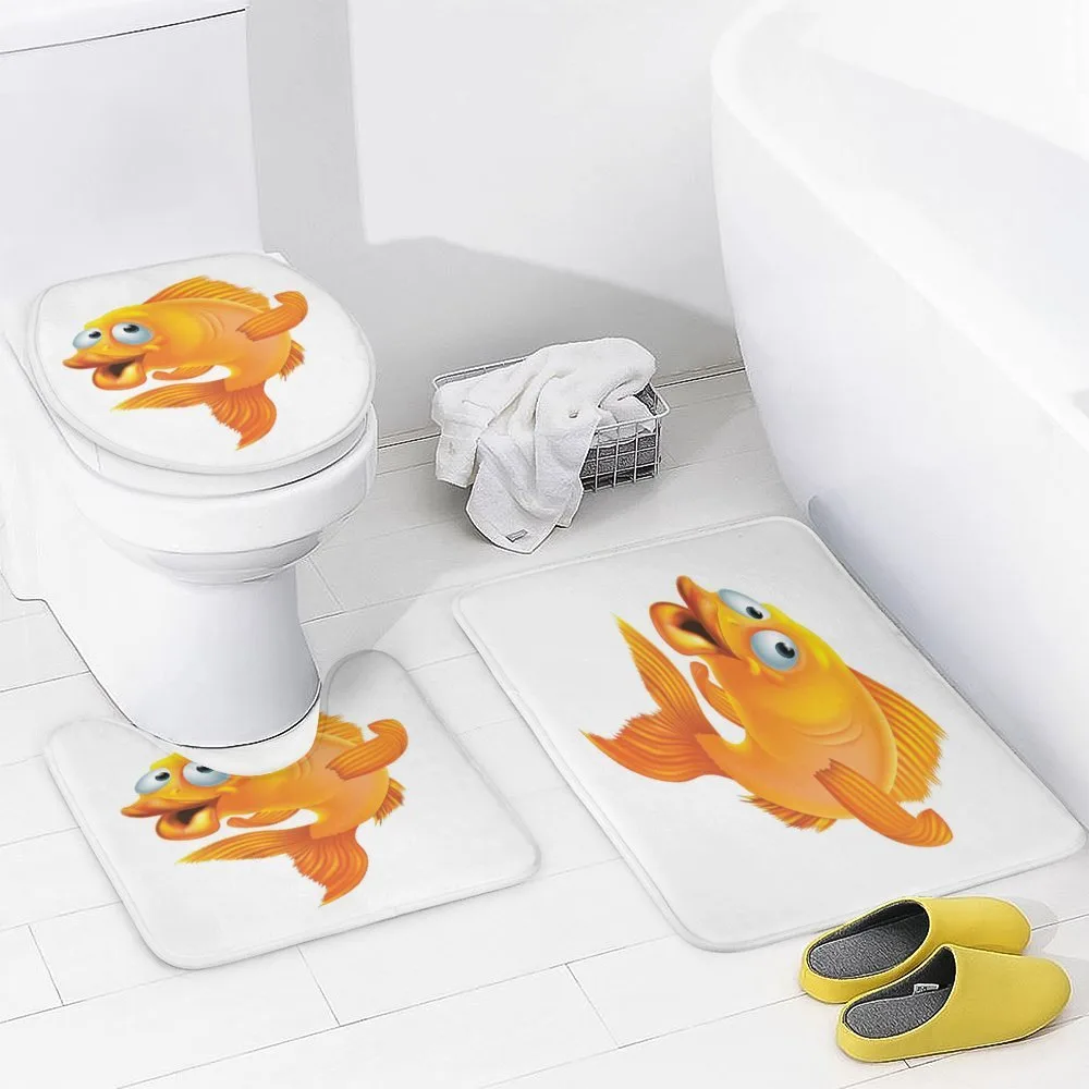 Happy Playful Goldfish — Detail 3