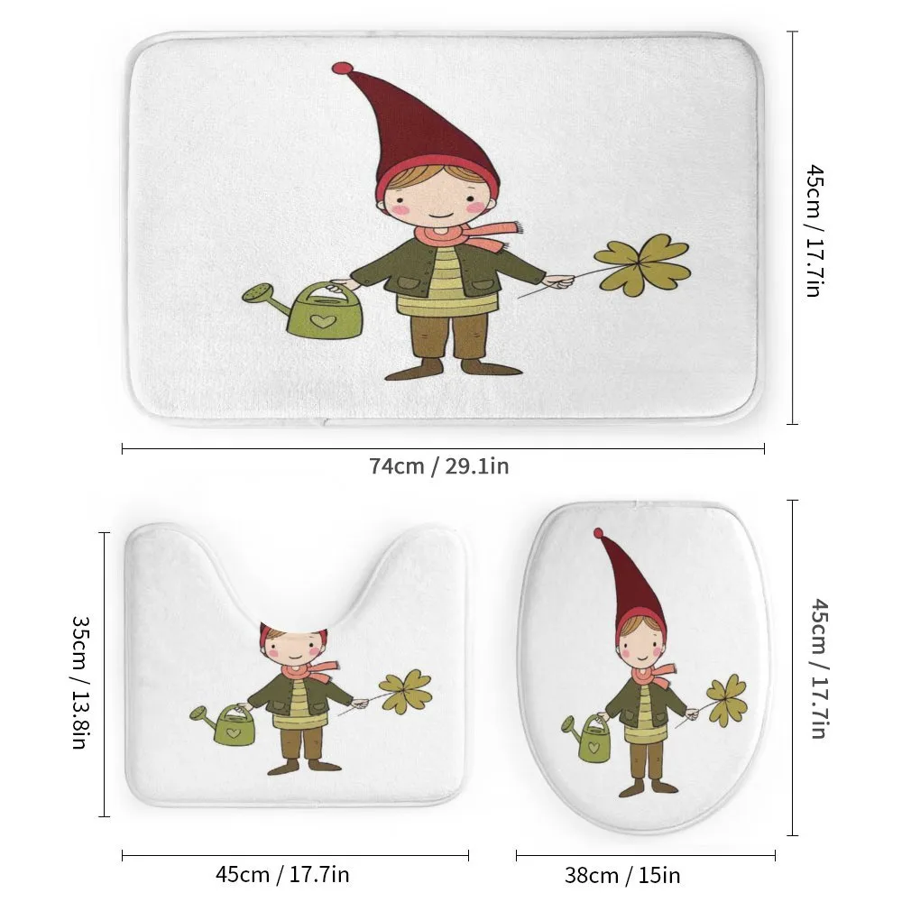 Little Elf Boy with Clover — Detail 1