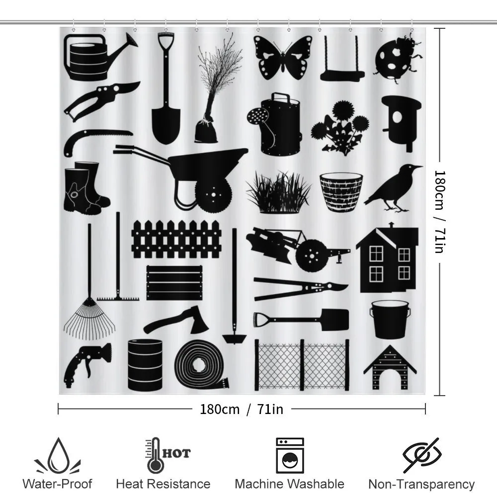 Monochrome Garden Items — Detail 2