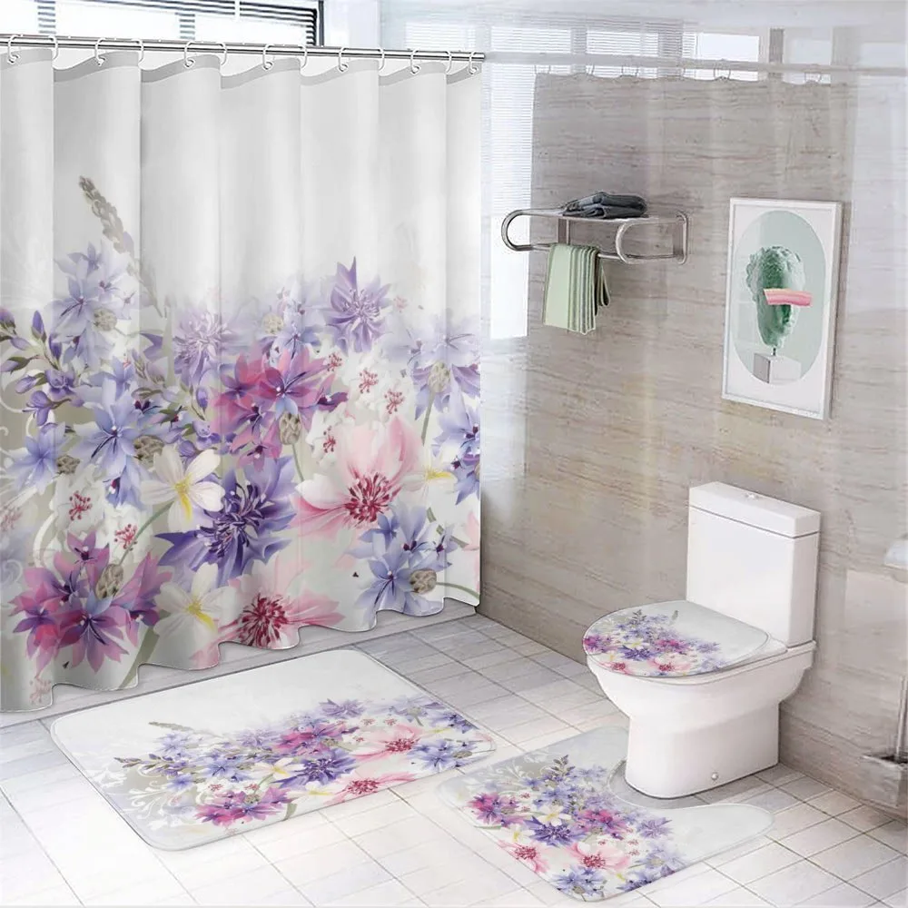 Pink Purple Flowers — Your design