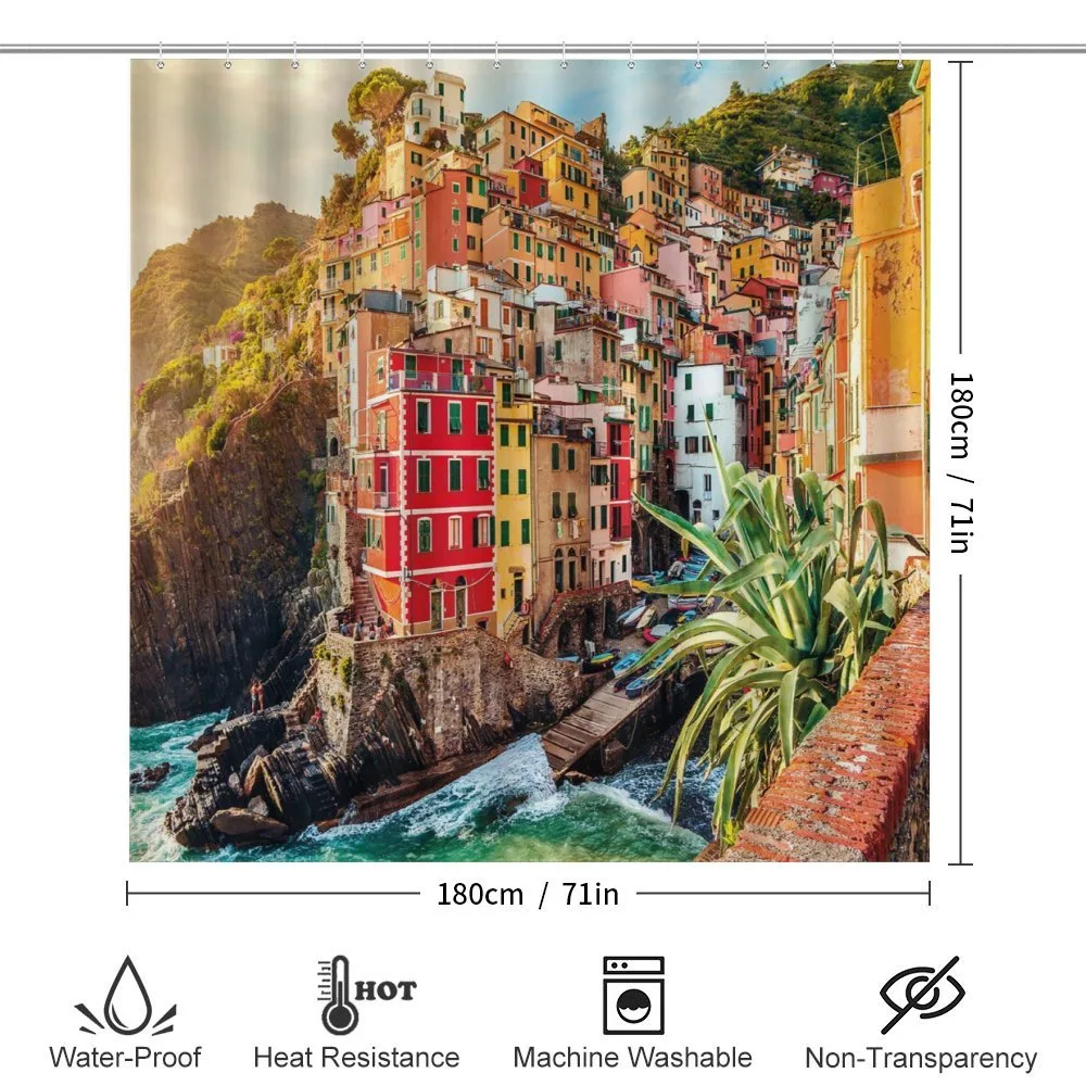Riomaggiore at Sunset — Detail 2