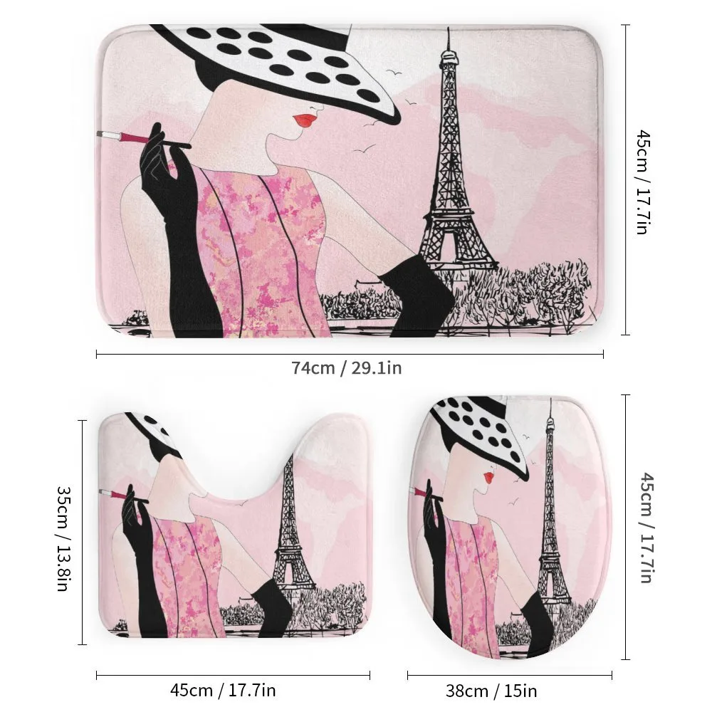 Woman Eiffel Tower — Detail 1
