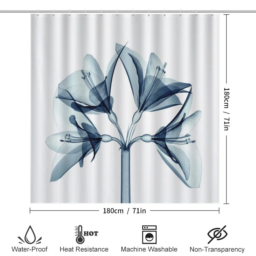 Xray Amaryllis Flowers Deco — Detail 2